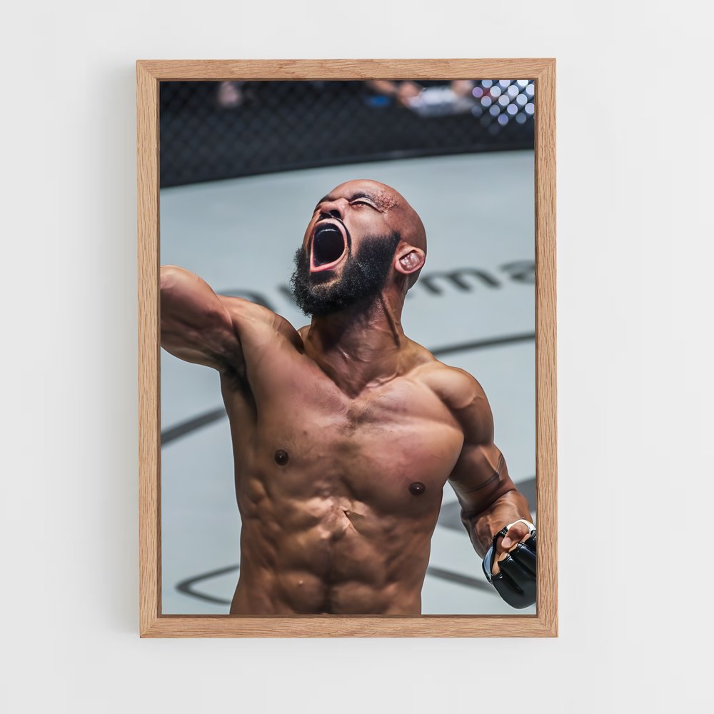 Poster Randy Silva: La Victoire – affiche Muay Thai (vue 4)